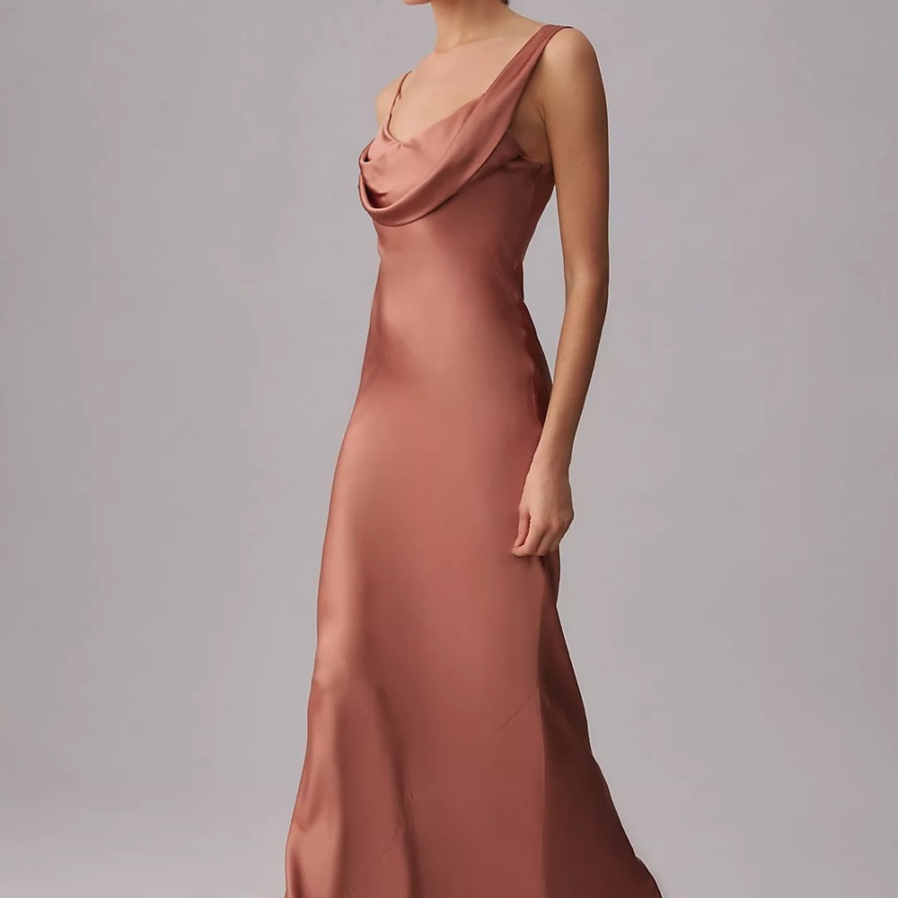 Reformation Ronda silk dress.